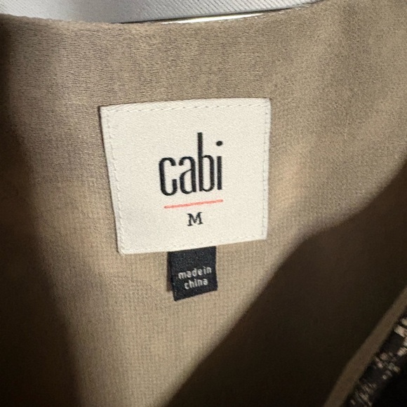 CAbi Black and Cream Lace Camisole - Picture 2 of 2